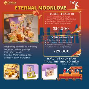 Set quà Trung Thu "External Moonlove" đủ hộp và bánh, thiết kế sáng tạo, sang trọng nổi bật, phù hợp tặng người yêu, gia đình, bạn bè, đồng nghiệp