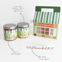 Gambar ( BOX HANIYA ) KOTAK kue idul fitri lebaran toples tabung 600 / 800 - TAG IDUL ADHA dari i am CiLi Kota Tangerang 5 Tokopedia