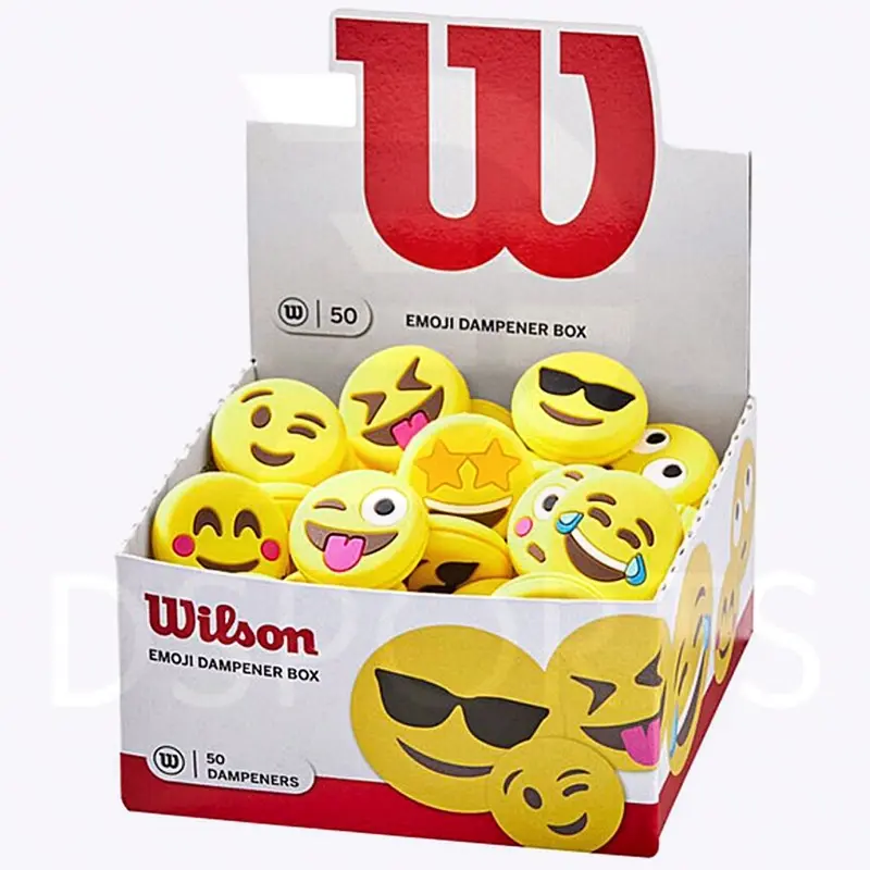 Wilson Vibration Emoji Damper Box Damp ( Tennis Dampener Peredam Tenis ) ORIGINAL