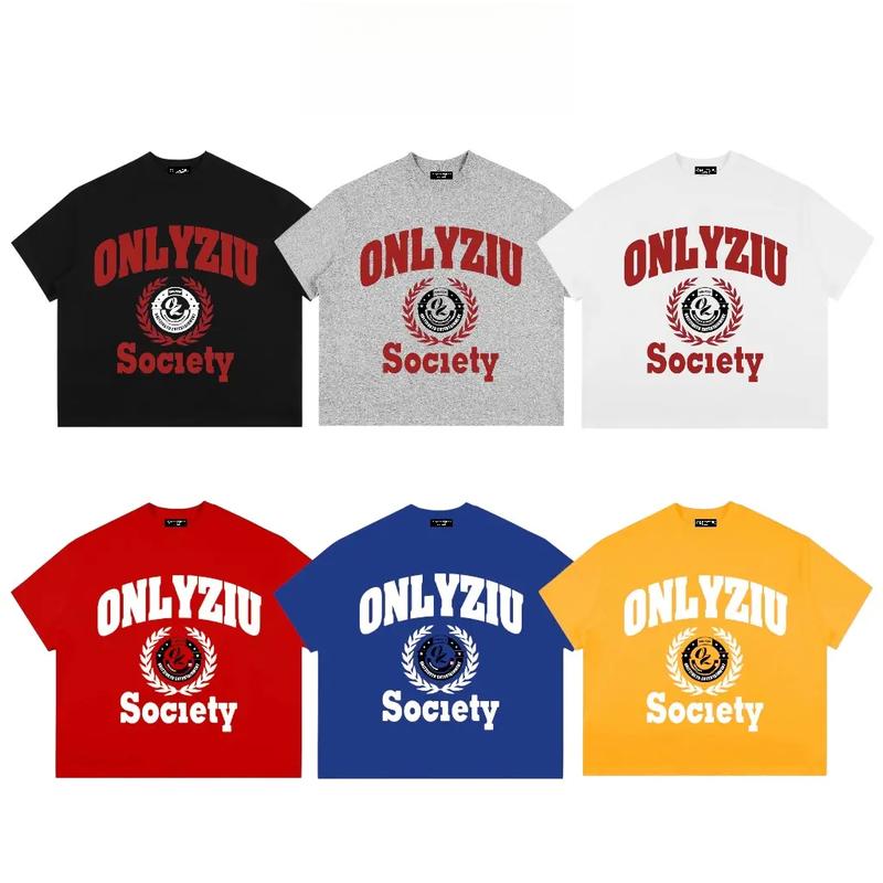 Áo Thun Big Boxy Local Brand ONLYZIU Form Rộng " SOCIETY " Cotton Tay Ngắn Unisex Nam Nữ Streetwear streetwear   thoitrang len xuhuongtshirt trường hợp