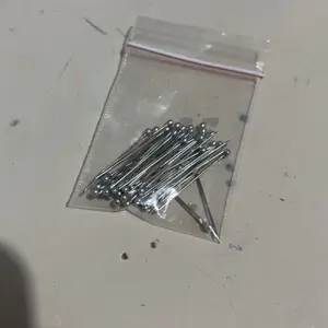 JARUM PENTUL HIJAB MINI KEKINIAN ANTI KARAT WARNA SILVER isi 50-150 pcs (TANPA WADAH)