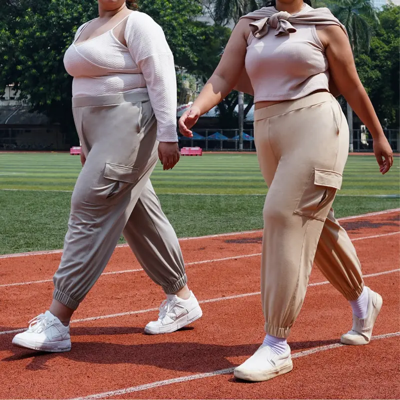 Bigins - Leo Jogger Cargo Pants/Jogger Pants Wanita/ Celana Sport/ Celana Olahraga - JLP013 1