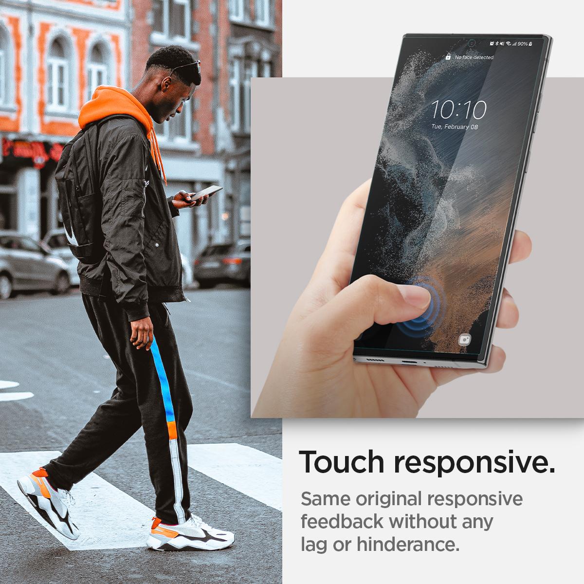 Screen Protector Samsung Galaxy S22 Ultra Plus Spigen Neo Flex Film