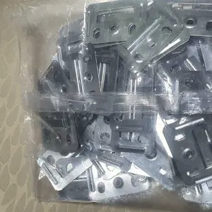 100pcs Klip Wood Pannel WPC/Panel Klip Wallpanel WPC Stainless/Penjepit Plat Besi untuk Pemasangan Wallboard