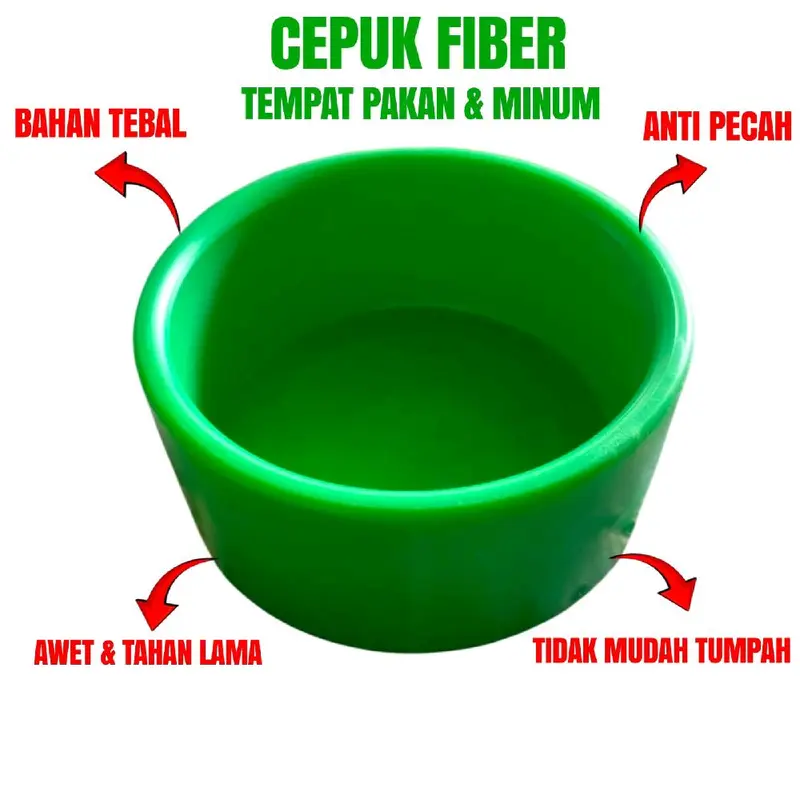 CEPUK TEMPAT PAKAN MINUM MERPATI BURUNG CEPUK PAKAN MINUM UNGGAS SERBA GUNA. JIKA WARNA TIDAK ADA DIKIRIM RANDOM 0