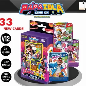 Staterdeck Kartu Papa Zola V12 dengan 33 Kartu Baru 3 Poster 1 HP Marker dan Battle Arena Gratis