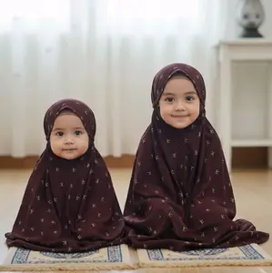 mukena anak rayon -mukena anak usia 1-12 tahun -mukena anak rayon viscose premium -mukena anak couple adik kakak