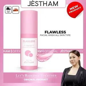 OWNER JESTHAM - FACIAL WASH FLAWLESS BRIGHTENING