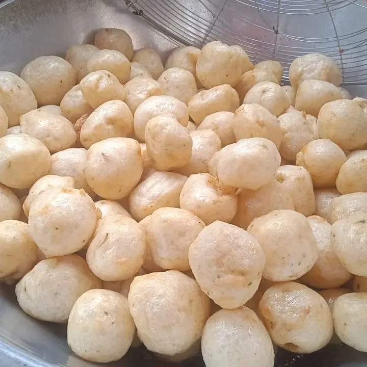 TERLARIS PROMO Baso Goreng MEKAR BASMUT Bacimut Pizza Daun Jeruk Isi 100 Pcs GRATIS Saos Cemilan Basreng Mentah 2