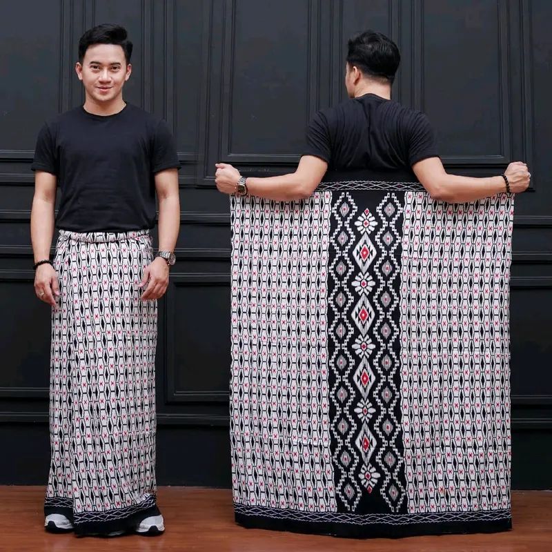 Sarung Goyor Printing Super Pabrik - Kain Rayon Super Adem - Muslim, Motif - Batik, Santri 3