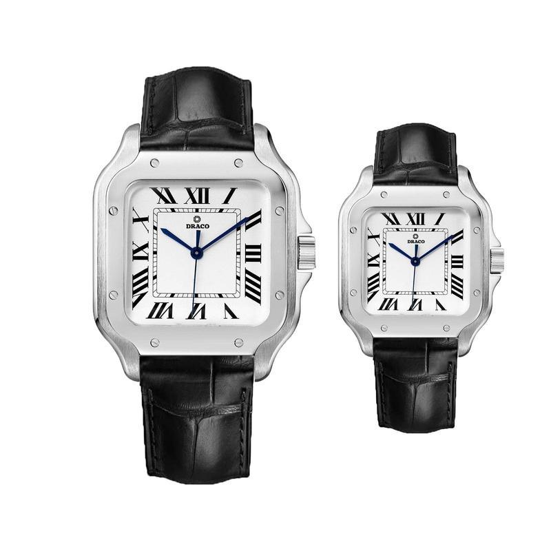 Đồng Hồ Cặp Nam Nữ - Thương hiệu Việt D DRACO D25 - RG015 "REGAL" thanh lịch
