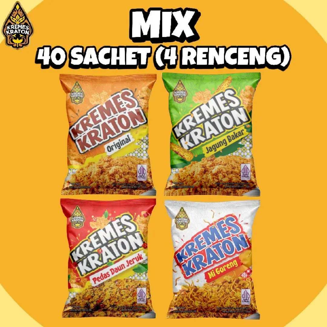 MIX VARIAN(Ori, Pedas, Jagung, MiGoreng)