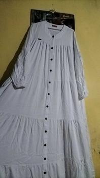 Product Review of SHAFIYA MAXI DRESS PJ 140 ETALASE SPECIAL RAMADHAN BAHAN RAYON TWILL PREMIUM FULL KANCING AKTIF from E**h 1