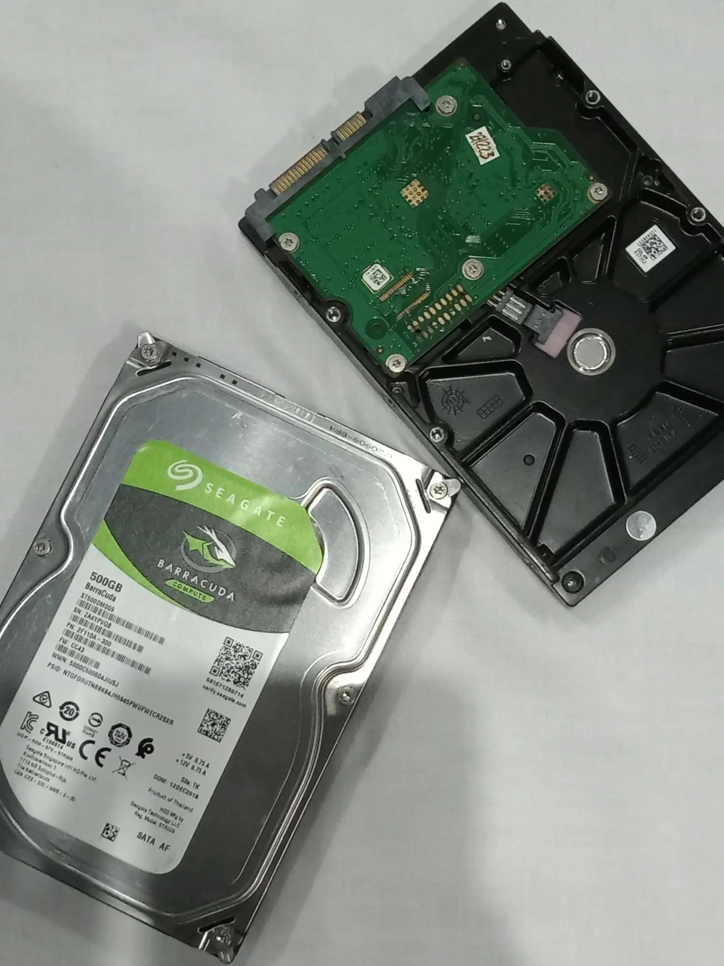 Harddisk PC 500Gb HDD PC 3.5" Internal