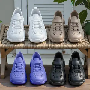 KINBOS Sepatu Sandal Selop Anak Tanggung Unisex Runner Clog Foam Karet EVA Kekinian Sporty K9385-1 K&T Kaki Fashion