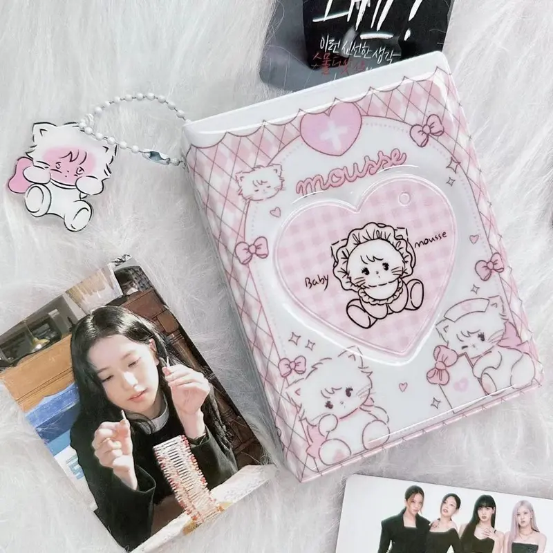 Mikko 32/36Slots Cute Photo Album Idol Photo Card Book 3 Inch Star Chasing Lomo Card Album Collection Foto 4