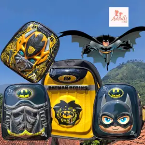 [Adima] TAS SEKOLAH RANSEL ANAK LED TIMBUL 3D KARAKTER PORORO UNTUK ...