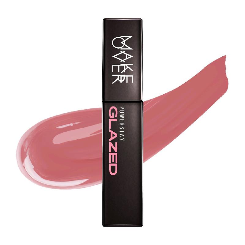 MAKE OVER Powerstay Glazed Lock Lip Pigment | Lip Gloss Vinyl 3