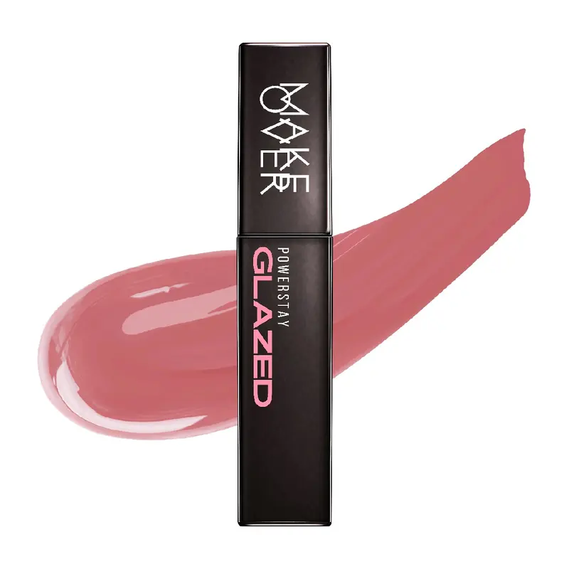 MAKE OVER Powerstay Glazed Lock Lip Pigment | Lip Gloss Vinyl 3