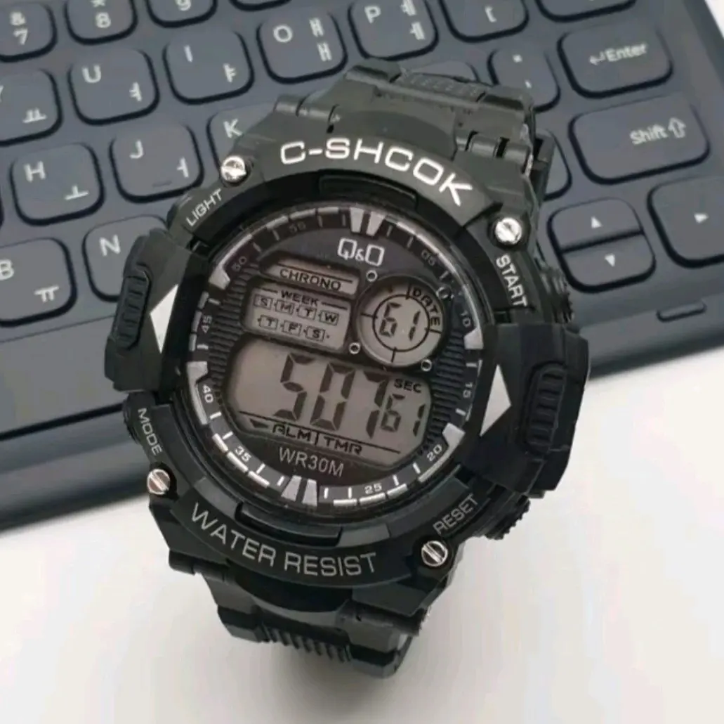 Jam Tangan Murah Anak Laki-Laki Pria Anti Air Free Box dan Batter Cadangan Cod