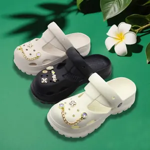 Sandal Wanita model Baim / Clog | Sendal Wanita Terbaru Motif Lucu | Sandal Wanita Tebal dan Empuk Juga Anti Slip | Bahan
