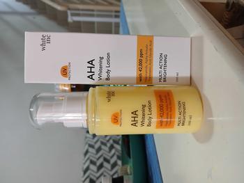 Product Review of [100ml] WHITE INC AHA Body Lotion to Whitening & Moisturising | Hand Body Lotion Pencerah Mencerahkan Melembabkan Sebagai Body Booster |  Arbutin, Glycolic, Niacinamide from n**✨ 3