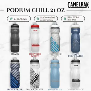 CAMELBAK PODIUM CHILL 21 OZ BIKE BOTTLE, INSULATED