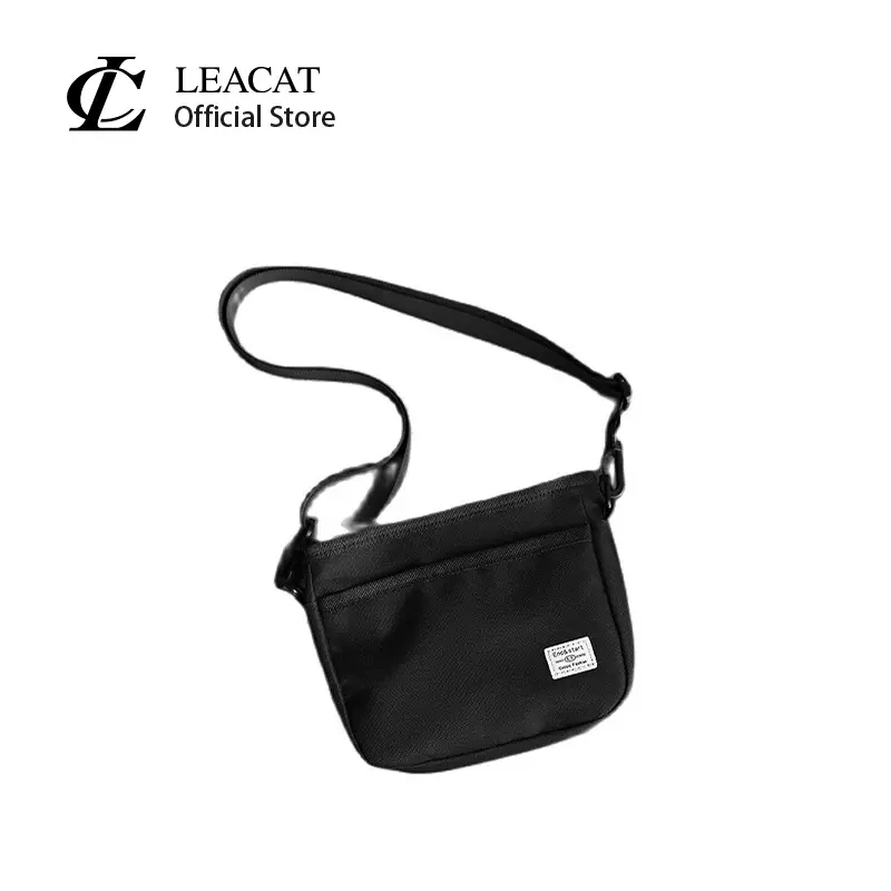 Beg Selempang Lelaki, Kain Oxford, Kalis Air, Beg Bahu, Beg Utusan Riadah, Saiz Kecil