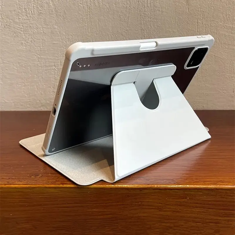 Casing Xiaomi Mi Pad 6 MiPad 6 Pro 11 Inch 2023 Case 360 Rotating Acrylic Crystal With Slot Pen Holder 7
