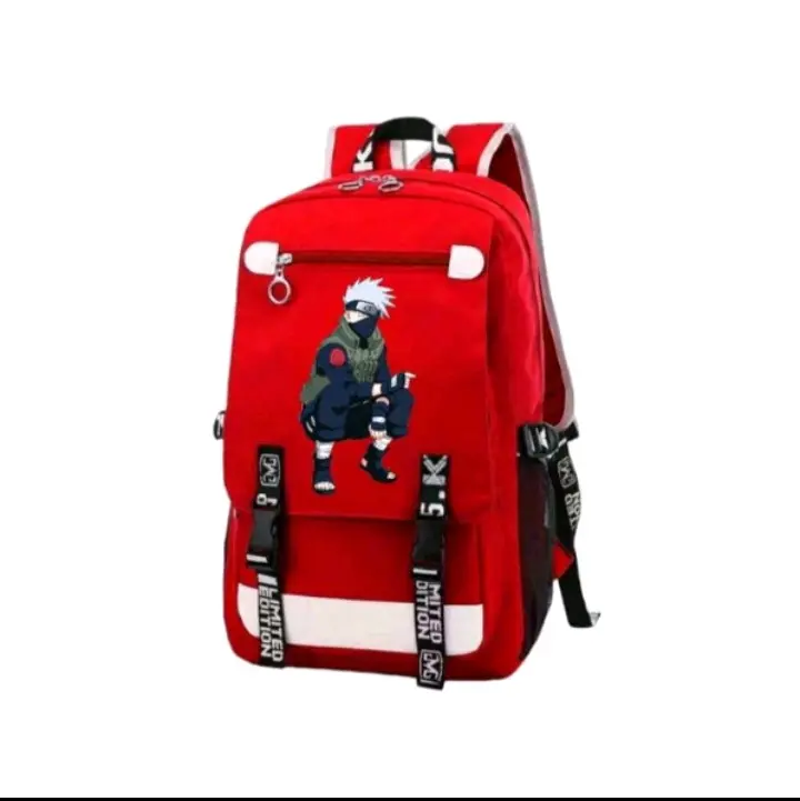 RLBags - Sasuke Tas ransel sekolah anak Ransel anak cowok SD SMP Tas ransel sekolah anak karakter kekinian dan trendy Fashion