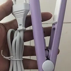 Catokan Mini Make Time Karakter Pelurus Rambut Portable Alat Catok Rambut Mini 2in1 Set Lurus Dan Keriting Make Time Karakter