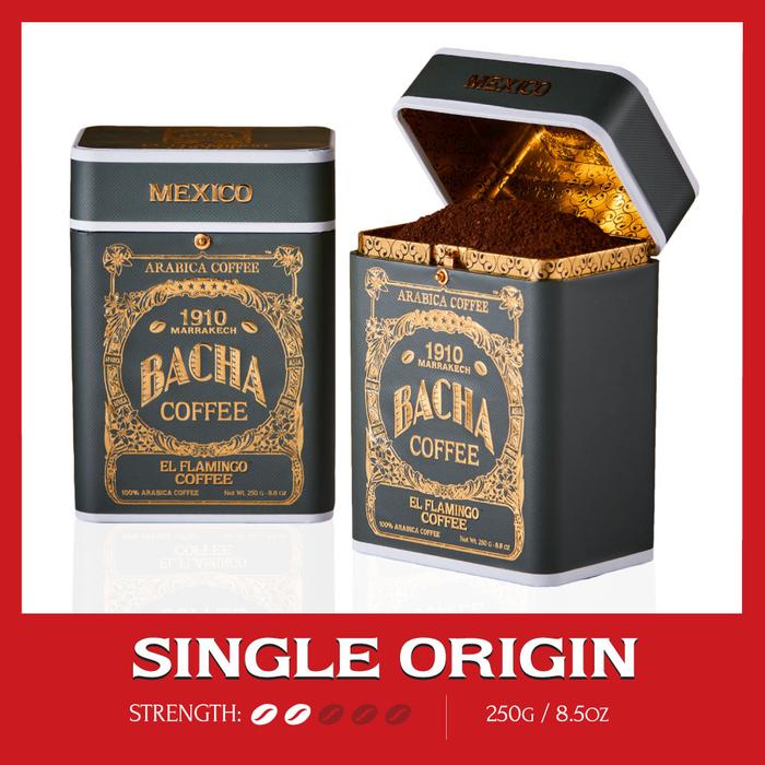 Promo Bacha Coffee | El Flamingo Nomad, 100% Arabica Beans, Medium