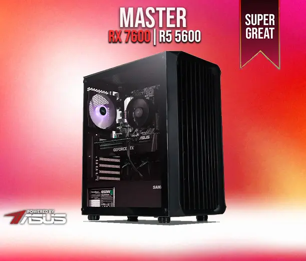 【Pre-Order】MASTER M03 | RX 7600 | Ryzen 5 5600