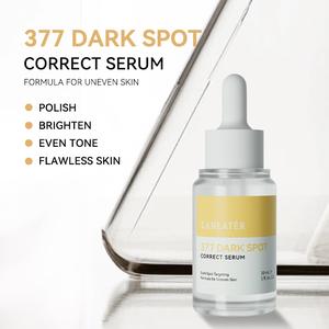 LANLATER 377 Serum Gelap Correct untuk Kulit Tidak Rata Polish Brighten Tone Even Flawless Skin Formula Mencerahkan Meratakan Warna Menghilangkan Kekoyakan nada kulit yang tidak sekata serum & esen glowing golden care normal skin types serum & esen