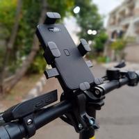 Gambar Tecnix CMH-024 Phone Holder Motorbike Bicycle Holder Stable Anti Shake dari Starcomp Solo Kota Surakarta 2 Tokopedia