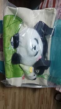 Product Review of Cute panda head green leaf accessories from P**h 0