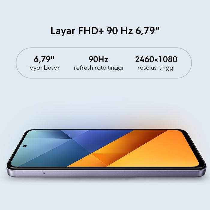 POCO M6 (8GB/256GB) | Kamera utama 108 MP kelas pro | Helio G91-Ultra yang tangguh [ Official Store ] 5