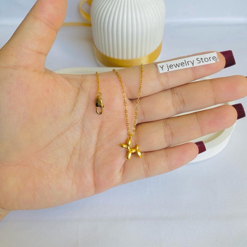 KAIT LOBSTER - (free cincin) Kalung Kuda Lucu Titanium / Kalung Dewasa / Kalung Anak 0
