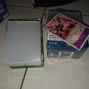 30pcs Blueberry Toploader 35PT Clear Transparan Bening Card Sleeve Anti-scratch 3"x4" TCG dengan Film Pokemon Sport KPOP for Photocard Trading Card Accessories BERYFAM