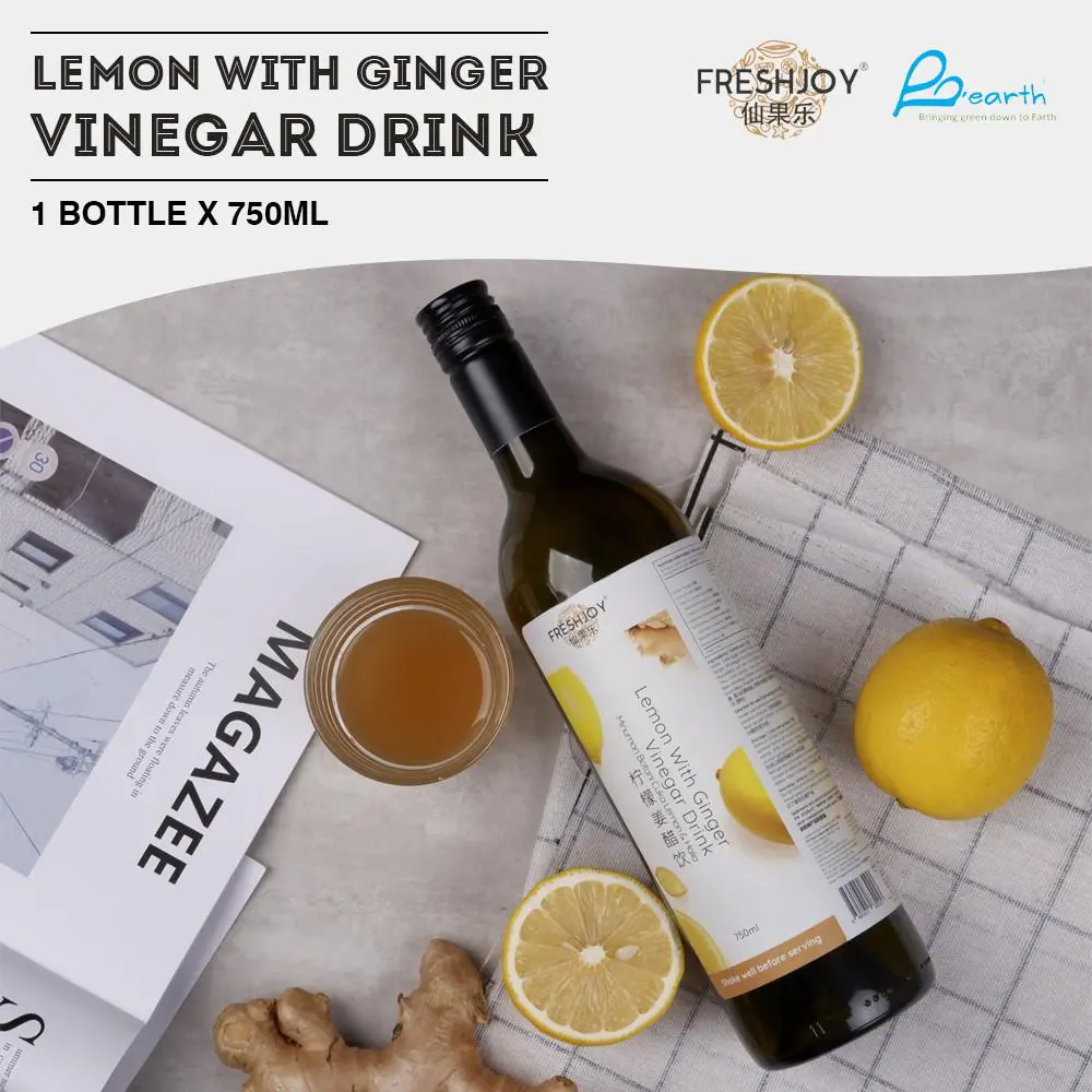 Freshjoy Lemon With Ginger Vinegar Drink