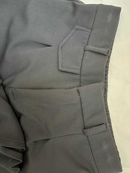Product Review of Oro Pants Knit Celana Panjang Korean Style Wanita Highwaist Anti Kusut Nyaman Casual Basic Kulot Formal Loose Kantor Variasi Kantong Karet ivory outfit ootd from n**a n**a 0