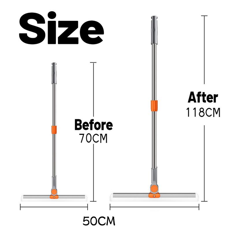 Product Introduction of [In Stock]52CM Magic Broom for Clean Sweep Wiper Household Bathroom Toilet Bathroom Window Floor Mirror Ground 9