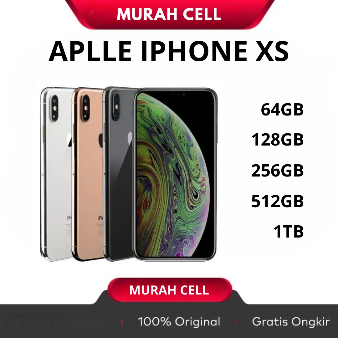 APPLE IPHONE XS ORIGINAL INTERNATIONAL 64GB 256GB 512GB