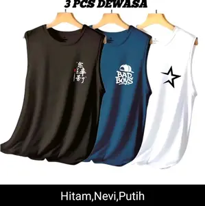3 PCS Dewasa Hitam, Nevi, Putih - Pakaian