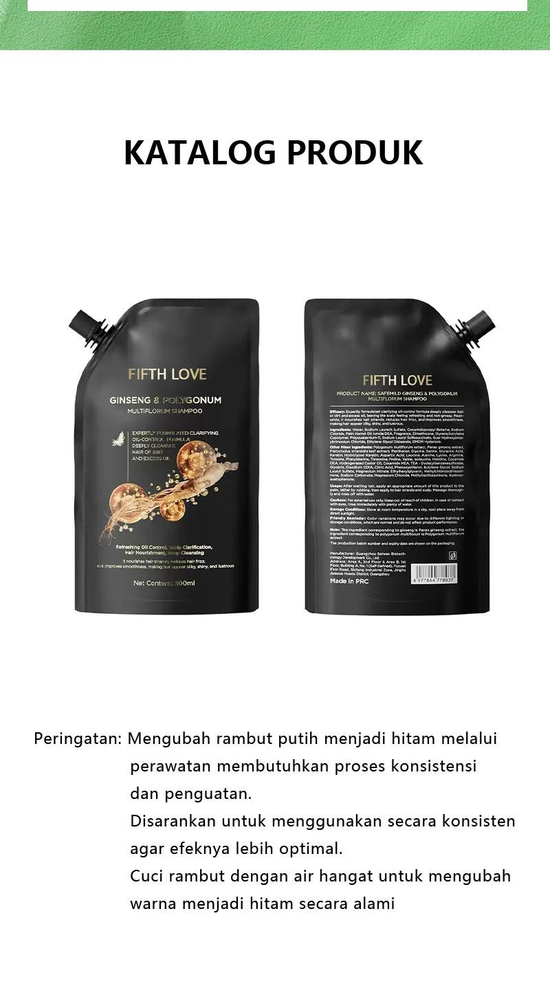 Sampo Anti-Rambut Rontok Ginseng dan Polygonum Multiflorum