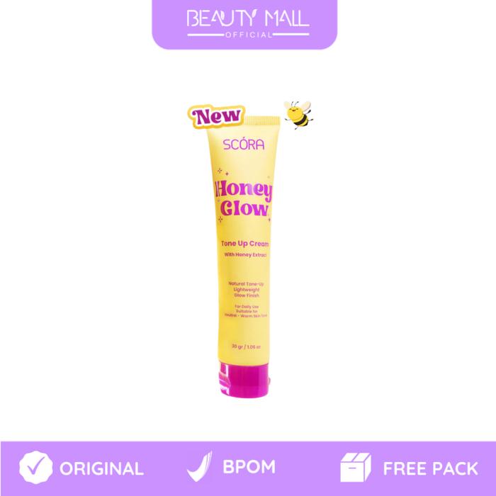 Gambar SCORA Honey Glow Tone Up Cream 30Gr dari Beauty Mall Kota Malang Tokopedia