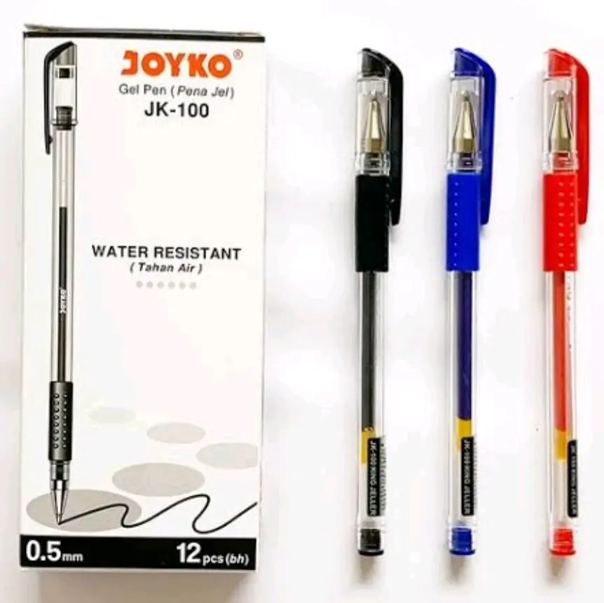 Pen Joiko JK 100 1 Pak (Isi 12 Pcs) - Stationery Tinta 1lusin