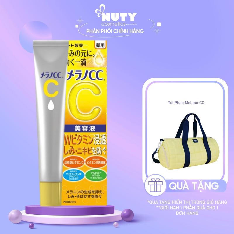 [Tặng túi] Serum Melano CC Vitamin C Brightening Essence 20ml