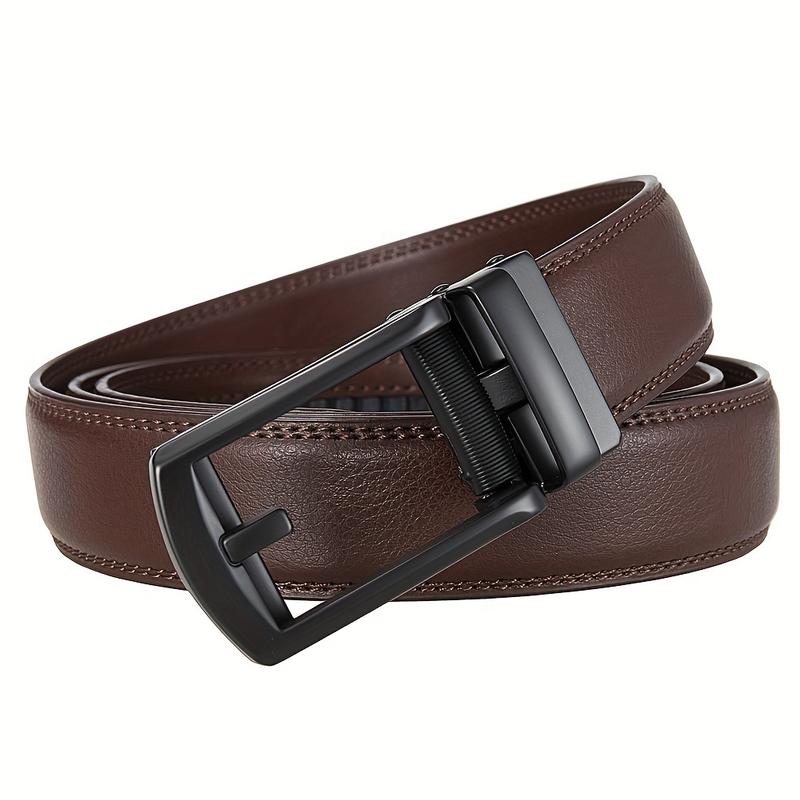 Product Introduction of 1pcs Men's Formal Style Belt, Automatic Buckle Belt, All-match, For Husband Men Loved Ones Daily Life Formal Occasions 25
