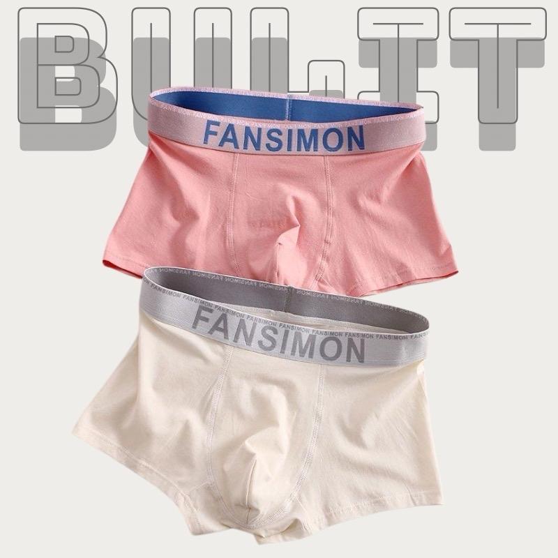 Set 4 quần sịp boxer nam SIMON cao cấp,chất vải cotton mềm mại kháng khuẩn,màu sắc đa dạng 1